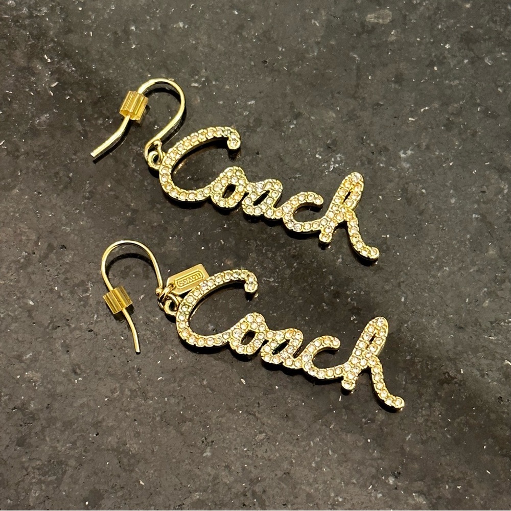 Coach Signature Earrings
